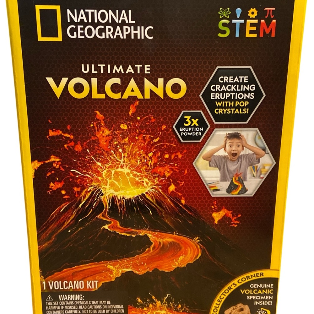 National Geographic Vibrant Volcano Exploration Set